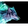 Artistic Wolf 5D DIY Paint By Diamond Kit