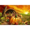 Vegetable pumpkin 5D DIY Paint By Diamond Kit