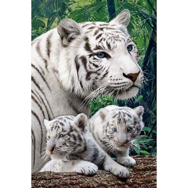 White Tiger & Cubs 5...