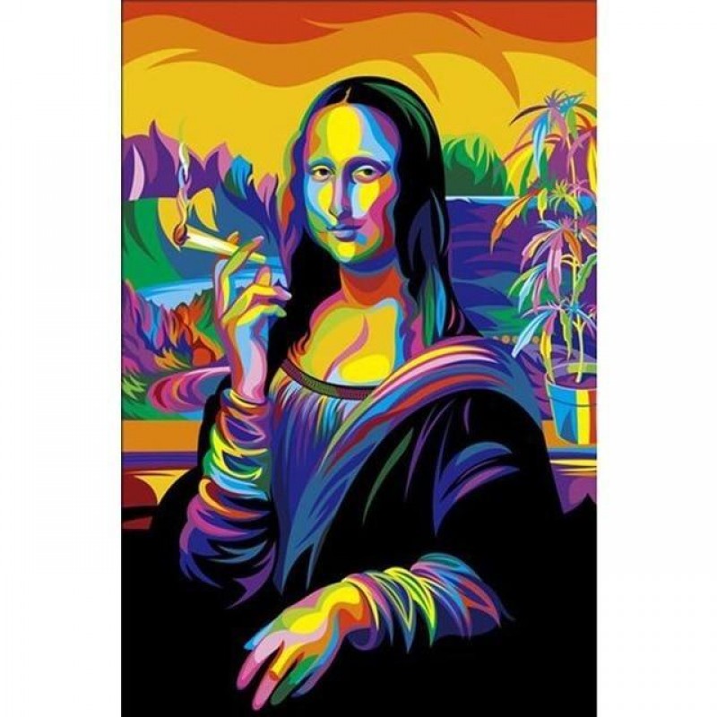 Colorful Mona Lisa 5...