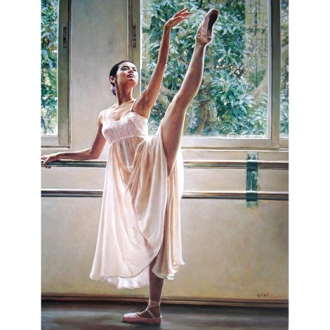 Ballet Dancer 5D DIY Paint By Diamond Kit