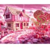 Candy House 5D DIY Paint By Diamond Kit