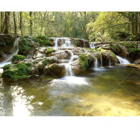 Beautiful River View 5D DIY Paint By Diamond Kit