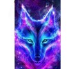 Blue Wolf 5D DIY Paint By Diamond Kit