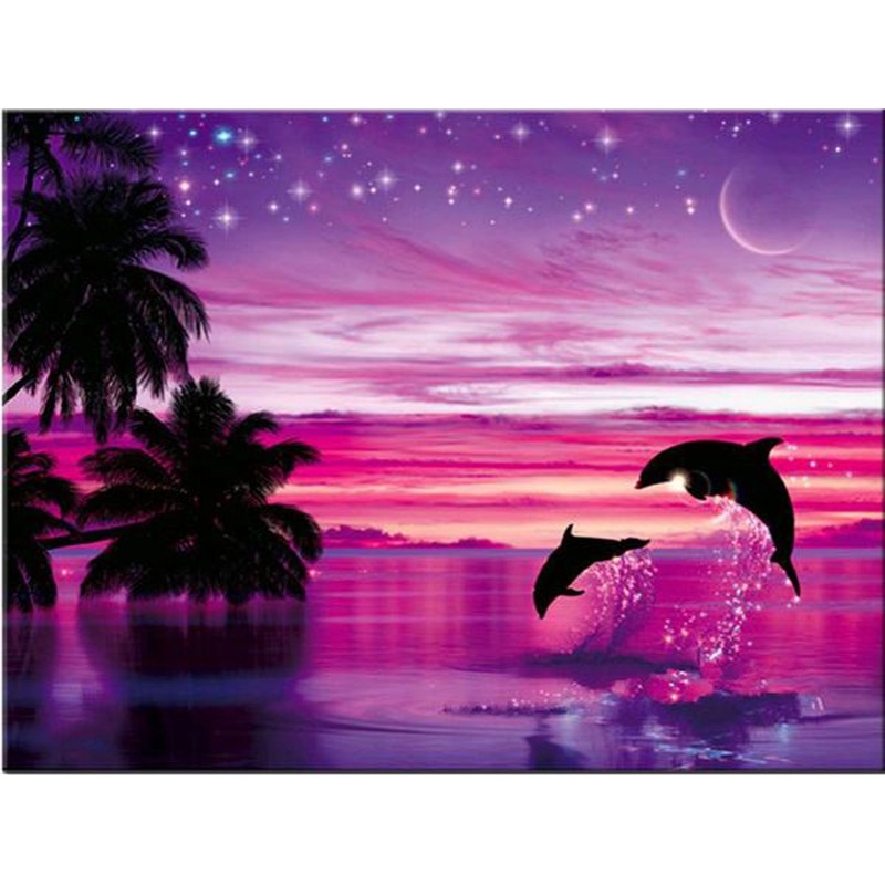 Sunset Dolphin 5D DI...