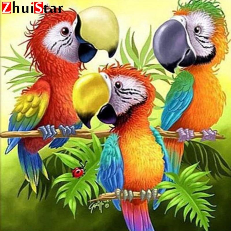 Colorful Parrot 5D D...