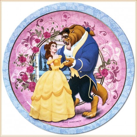 Beauty and Beast 5D DIY Paint By Diamond Kit