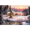 Winter Landscape 5D DIY Paint By Diamond Kit