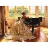 Beauty and the Piano 5D DIY Paint By Diamond Kit