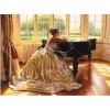 Beauty and the Piano 5D DIY Paint By Diamond Kit
