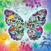 Beautiful butterfly 5D DIY Paint By Diamond Kit