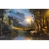 Sunset In The Wilderness 5D DIY Paint By Diamond Kit