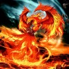 Fire Phoenix 5D DIY Paint By Diamond Kit