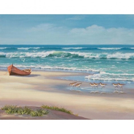 Sea Free 5D DIY Paint By Diamond Kit