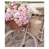 Bicycle & Flower 5D DIY Paint By Diamond Kit