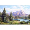Beautiful Mountain Forest 5D DIY Paint By Diamond Kit