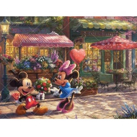 Cartoons In Love 5D DIY Paint By Diamond Kit