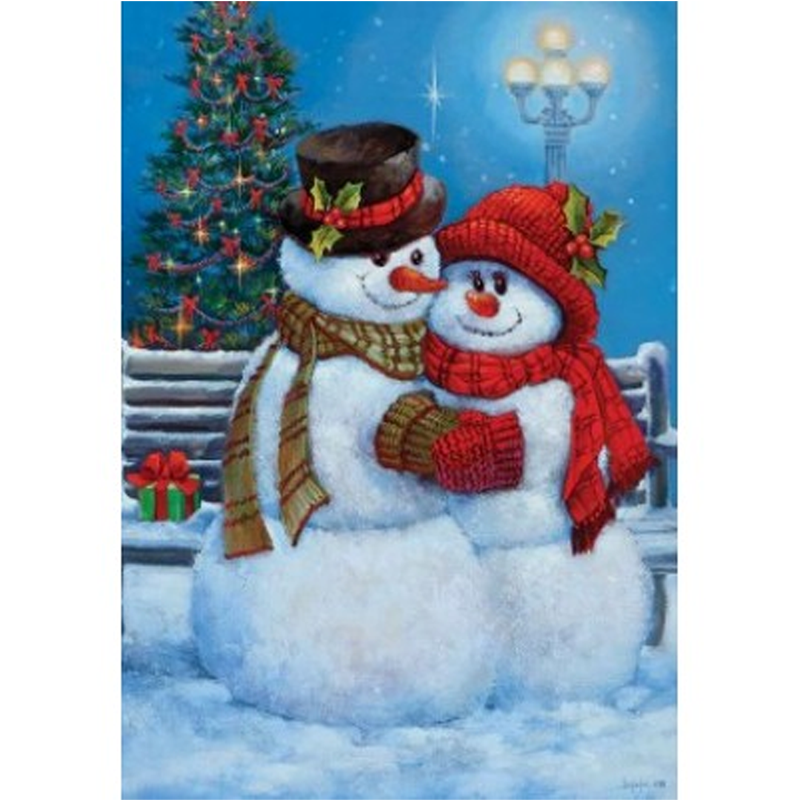 Snowman & Snowwo...