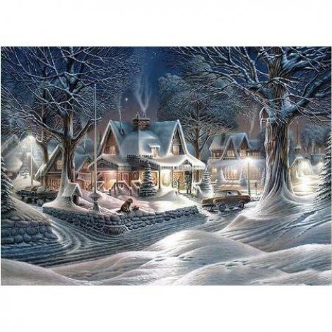 Snow Witness 5D DIY Paint By Diamond Kit