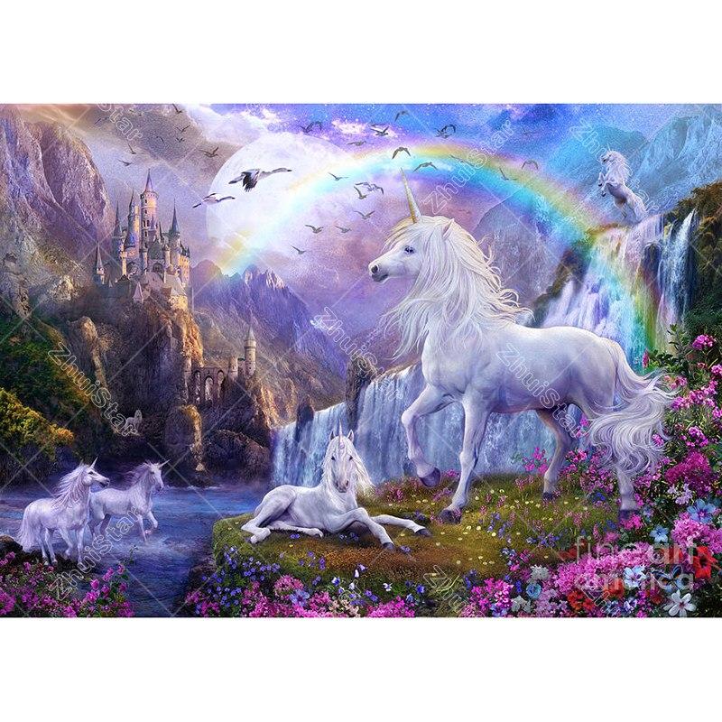 Rainbow Unicorn 5D D...
