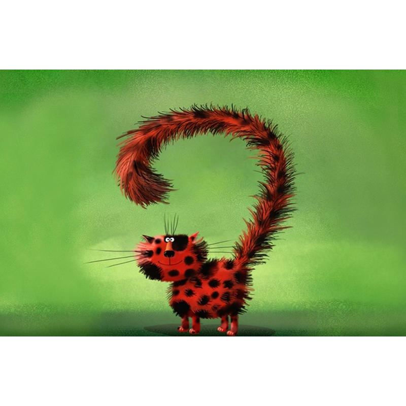 Red Cat 5D DIY Paint...