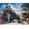 Train Town 5D DIY Paint By Diamond Kit