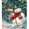 Snowman 5D DIY Paint By Diamond Kit
