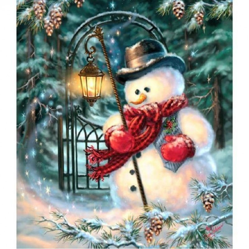 Snowman 5D DIY Paint...