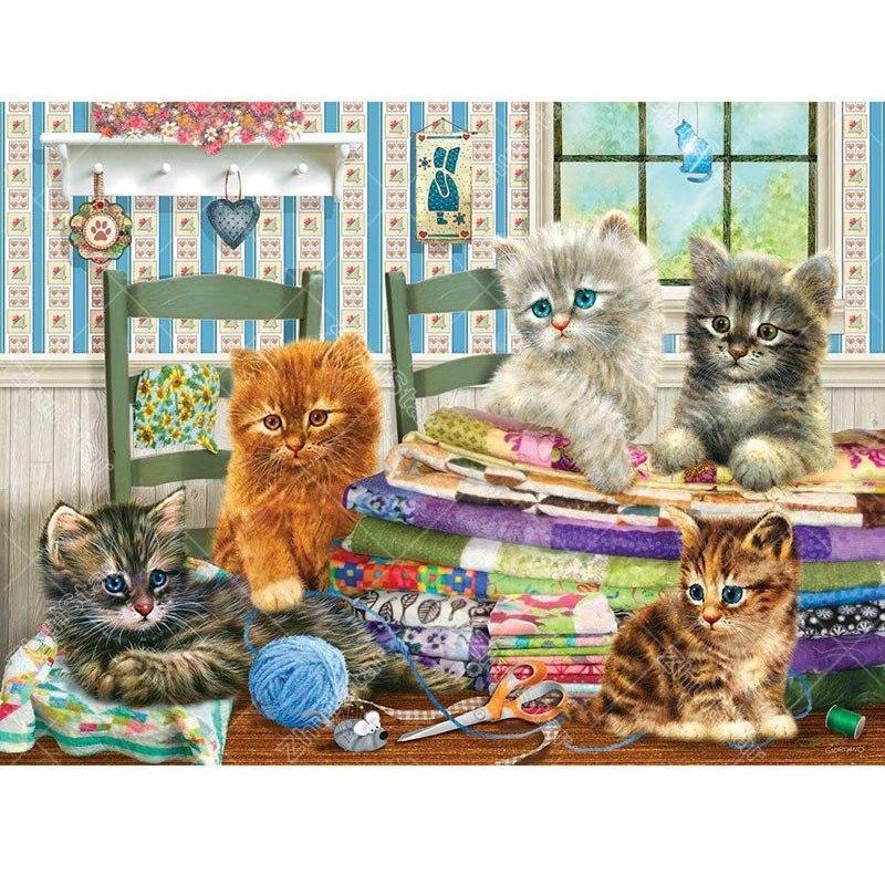 Cat Home 5D DIY Pain...