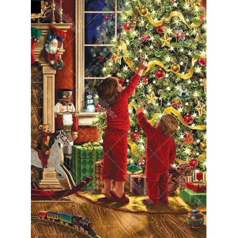 Before Christmas 5D DIY Paint By Diamond Kit