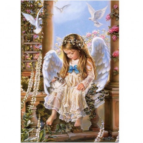 Angel Girl 5D DIY Paint By Diamond Kit