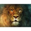 Brave Lion 5D DIY Paint By Diamond Kit