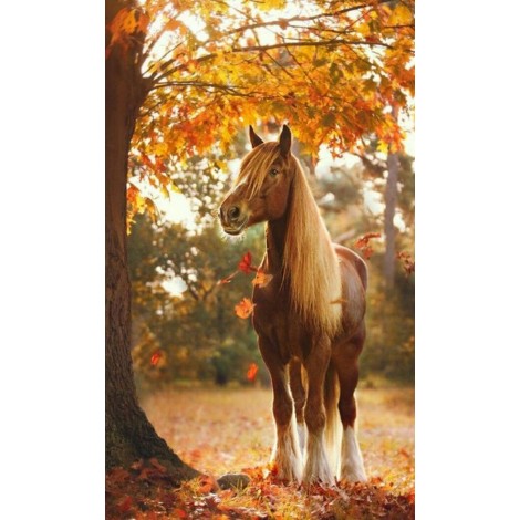 Horse In The Jungle 5D DIY Diamond Painting