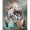 Wolf & Dream Catchers  5D DIY Paint By Diamond Kit