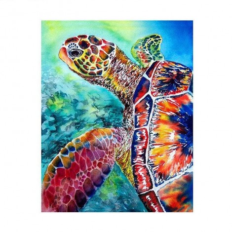 Animal Full Mosaic Diamond Painting Turtle 5D DIY Paint By Diamond Kit