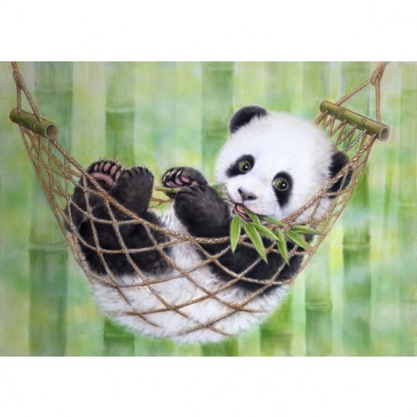 Animals Lovely Panda 5D DIY Paint By Diamond Kit