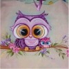 Big Eye Bambi Owl 5D DIY Paint By Diamond Kit