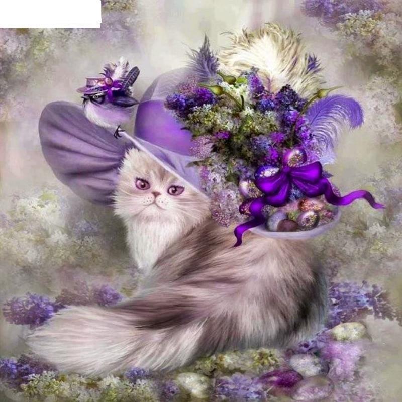 Animal Flower Cat  5...