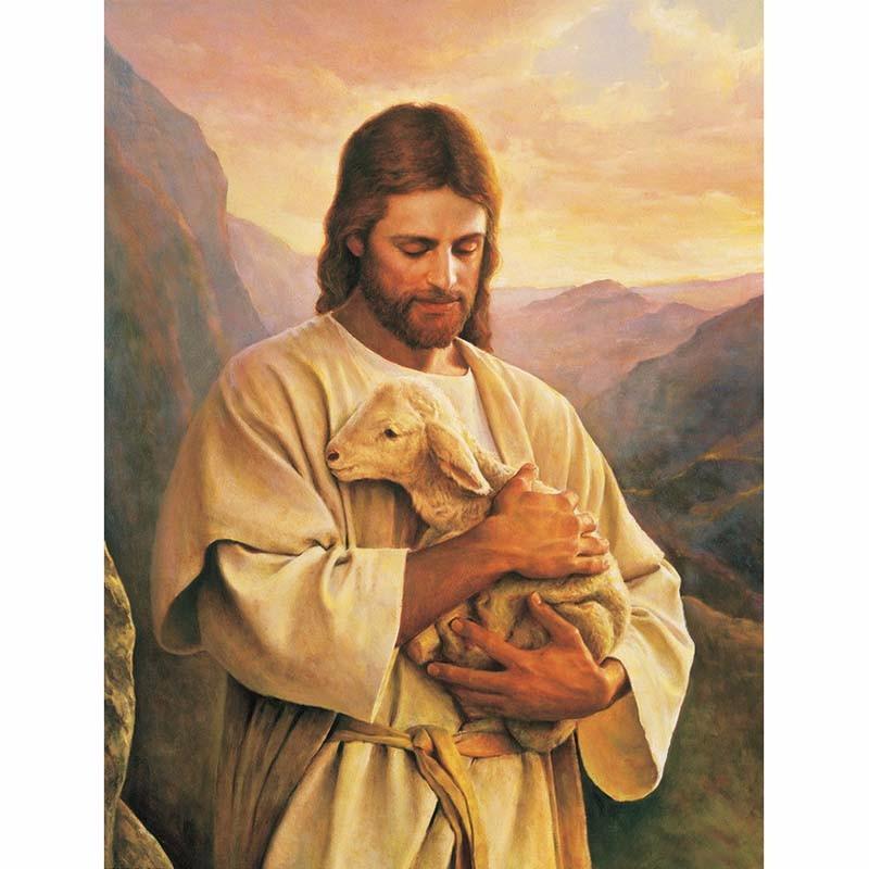 Jesus & Lamb Paint B...