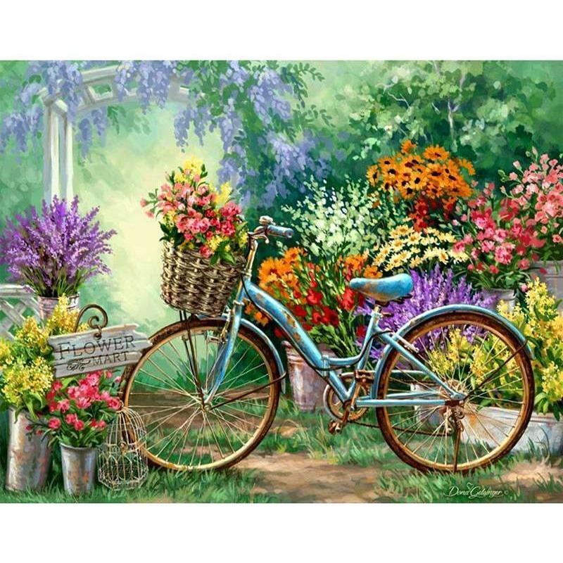 Flowers And Bicycles...